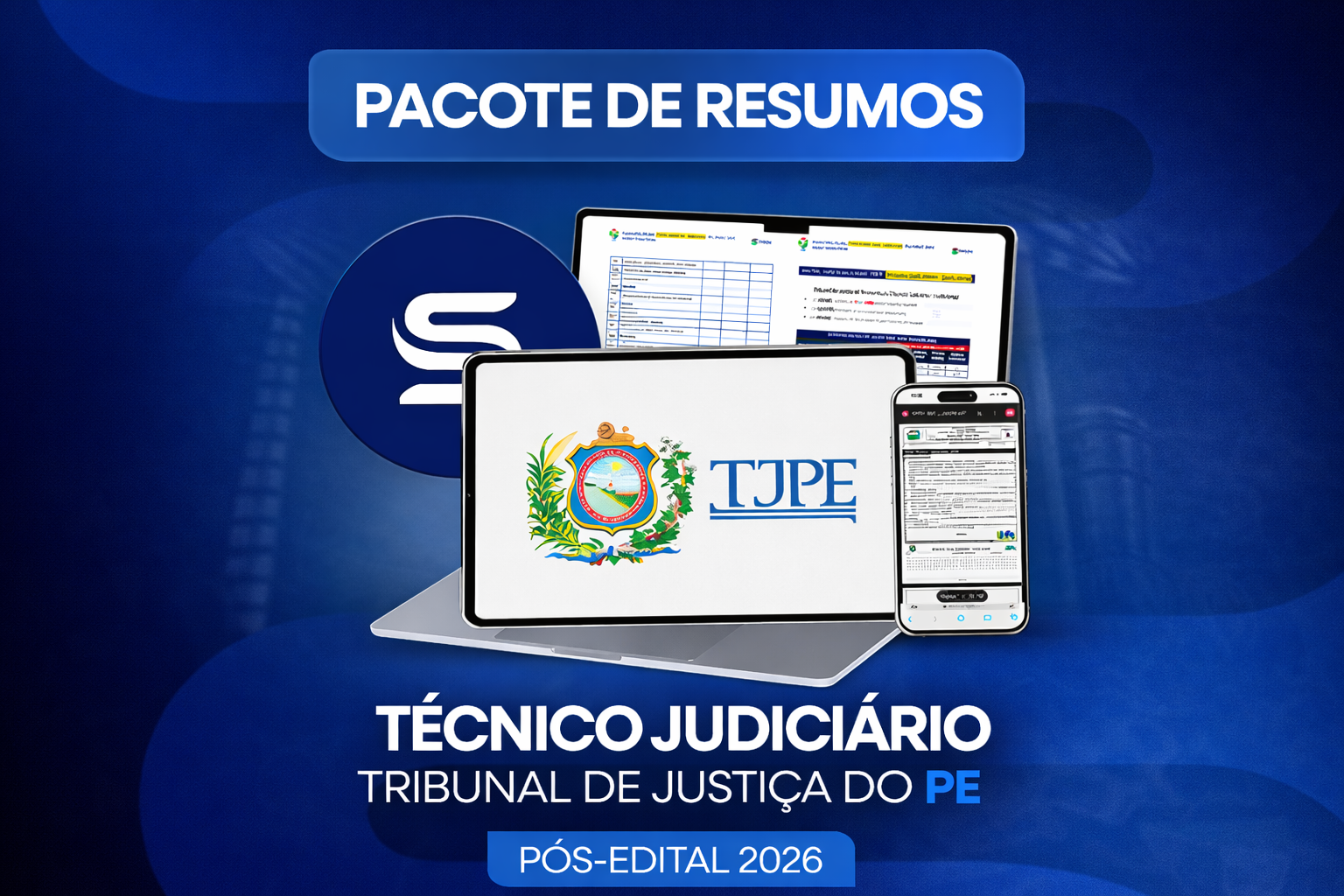 Dossiê TJPE (Técnico Judiciário) – Judiciária – Pós-Edital