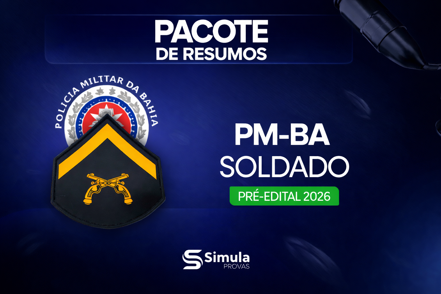 PM-BA (Soldado)- Combo de Resumos – 2024