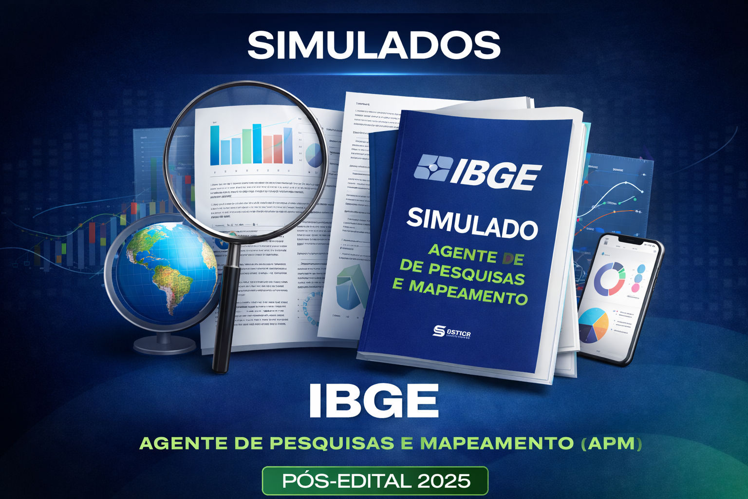 IBGE– (APM) – Simulados – Pós-Edital 2026