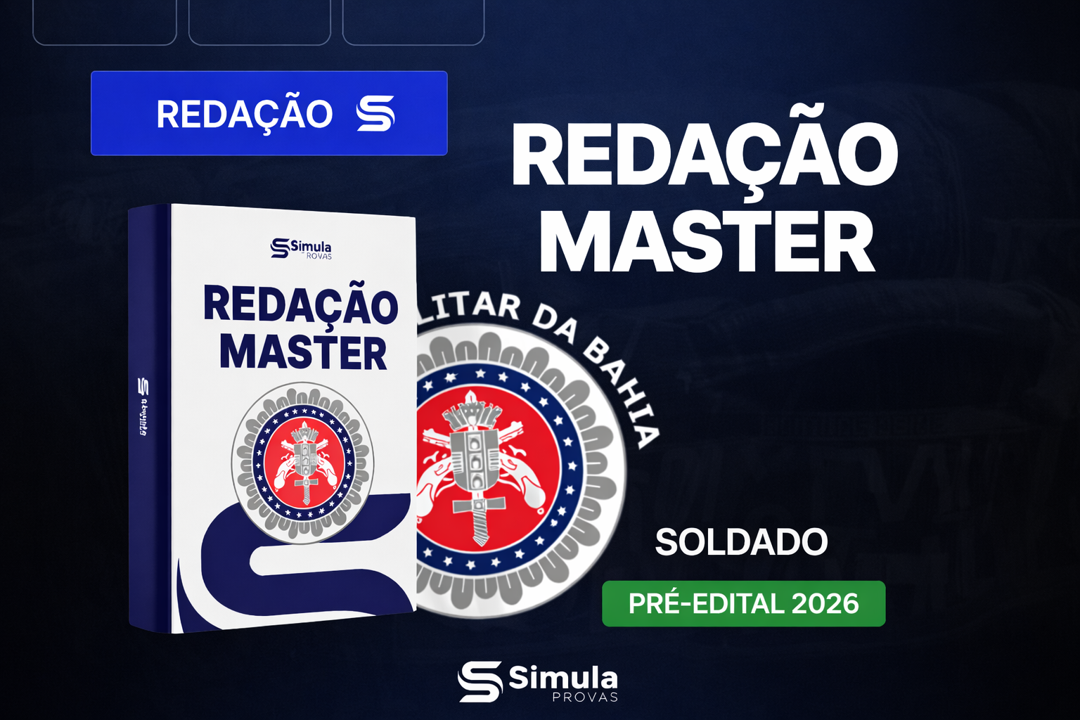 PM-BA (Soldado) -Modelo Master de Redação – 2026