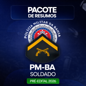 00-PMBA (Soldado) – Resumos Completos – Pré-Edital-2026