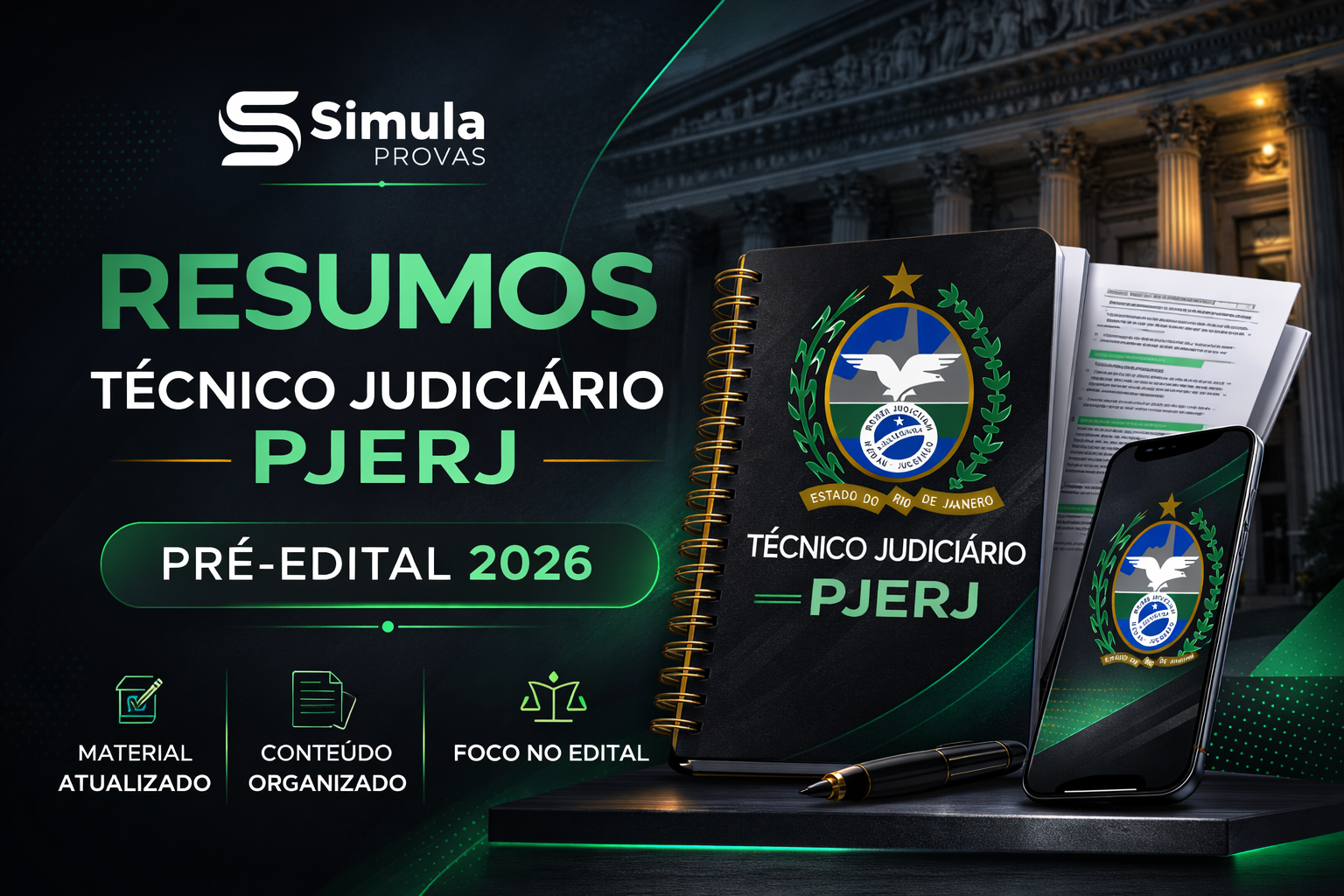 00-TJRJ (Técnico Judiciário) – Resumos– Pré-Edital-2026