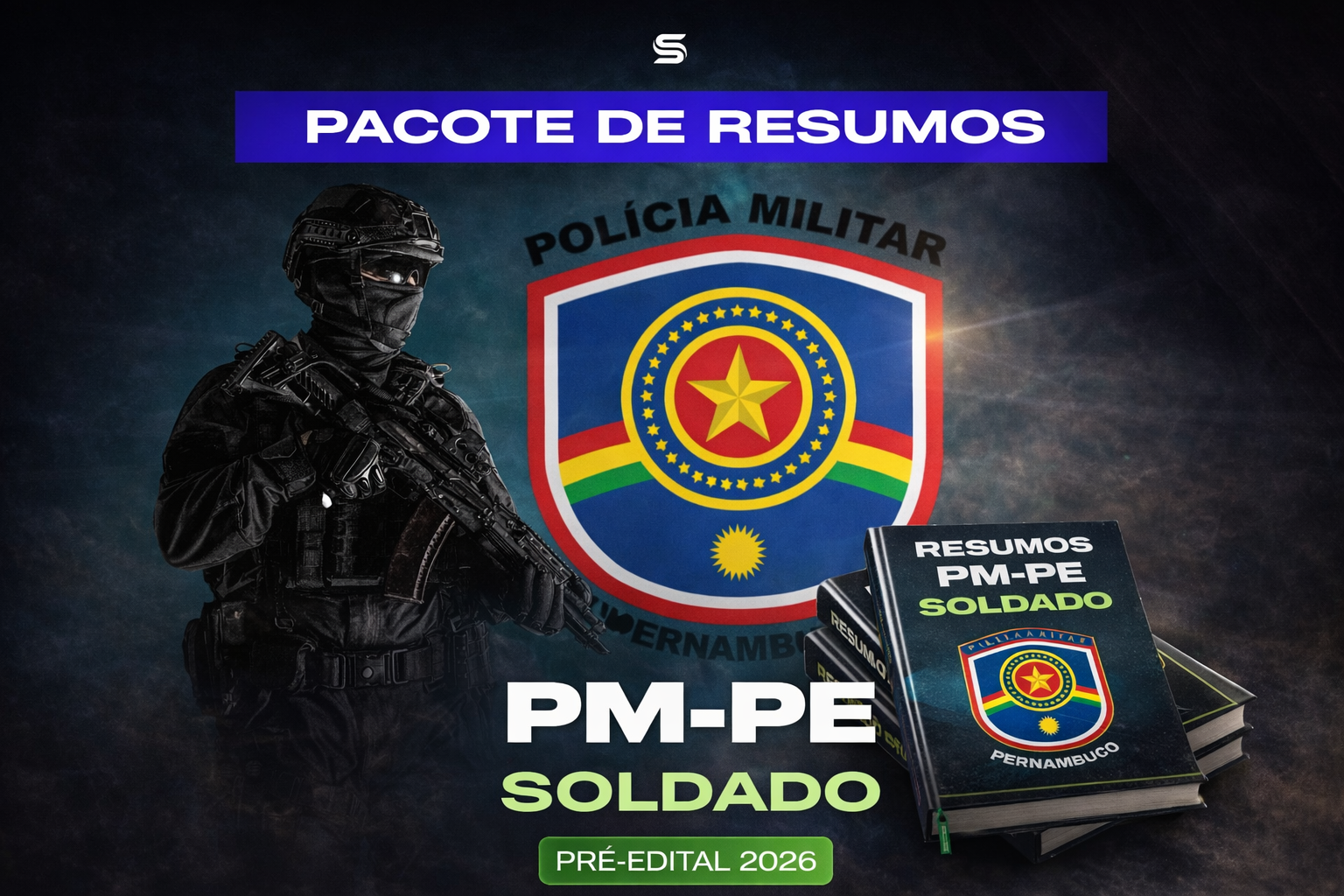PMPE (Soldado) – Combo de Resumos- Pré-Edital 2026