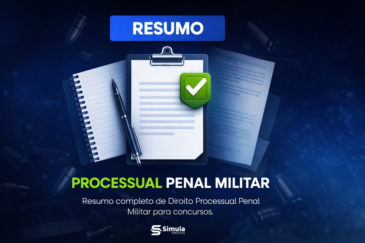 Resumo de Direito Processual Penal Militar