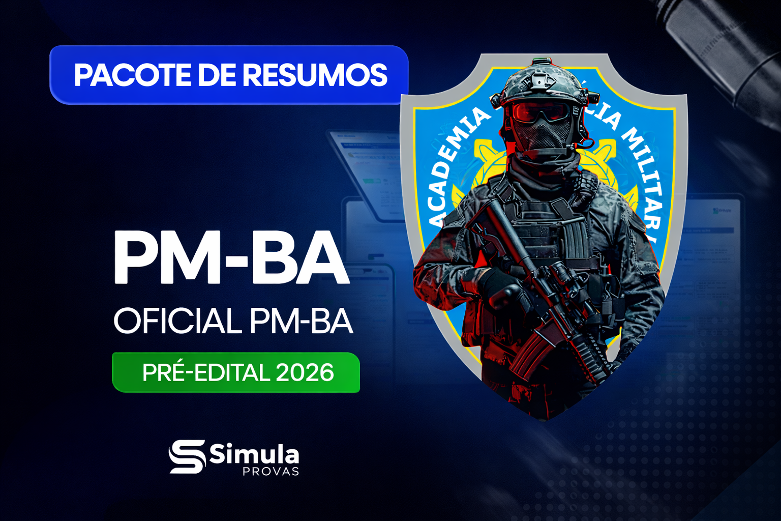 PMBA (Oficial)- Combo de Resumos – Pré-Edital 2026
