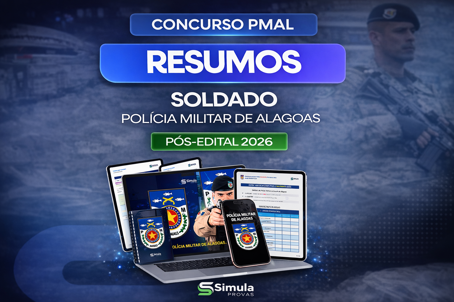 PMAL (Soldado) – Pacote de Resumos – Pós-Edital – 2026