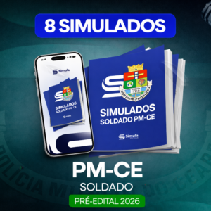 PM-CE (Soldado) 08 simulados – Pré-Edital -2026