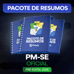PM-SE (Oficial)- Combo de Resumos – 2026