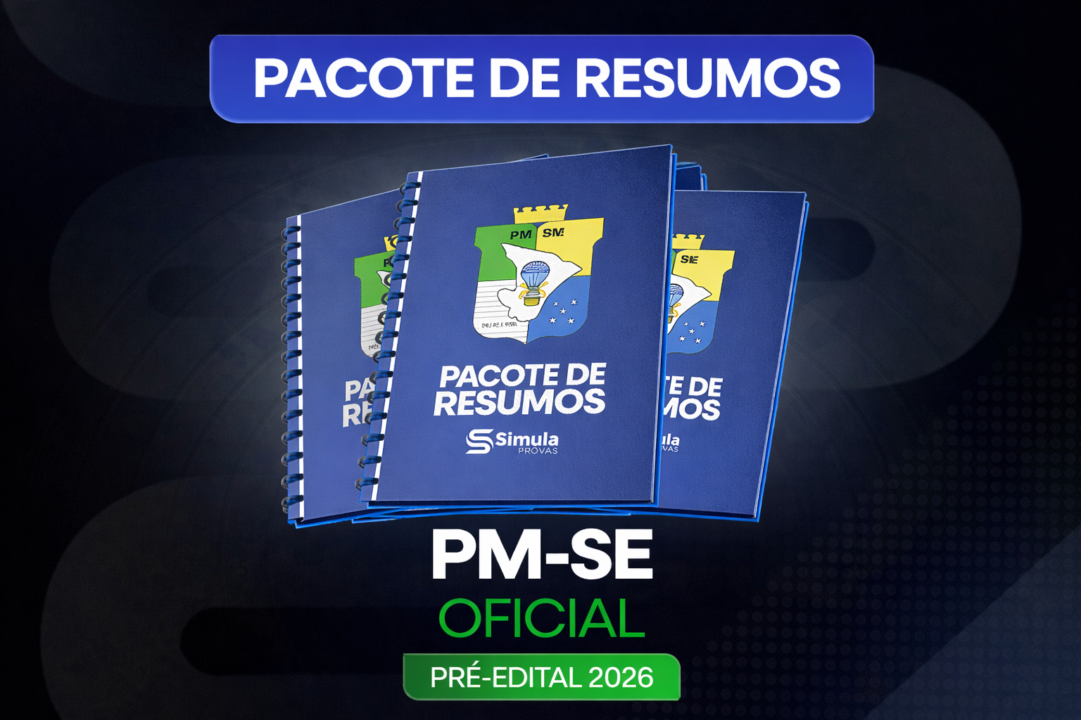 PM-SE (Oficial)- Combo de Resumos – 2026