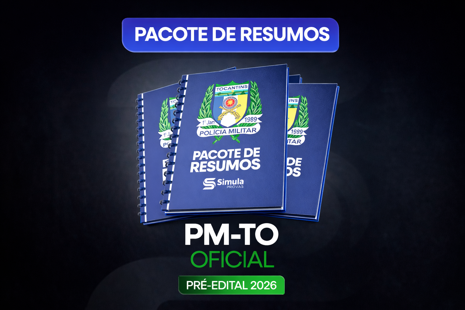 PM-TO (Oficial) – Pacote de Resumos – Pré-Edital 2026