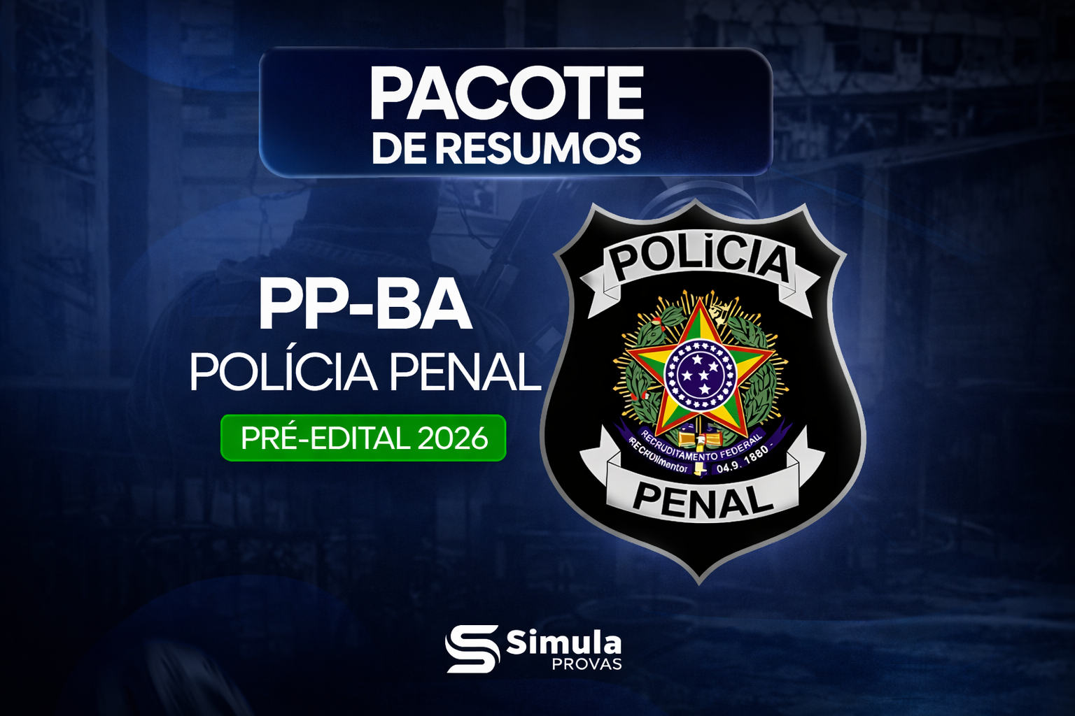 PP-BA- (Policia Penal)- Combo de Resumos – 2026