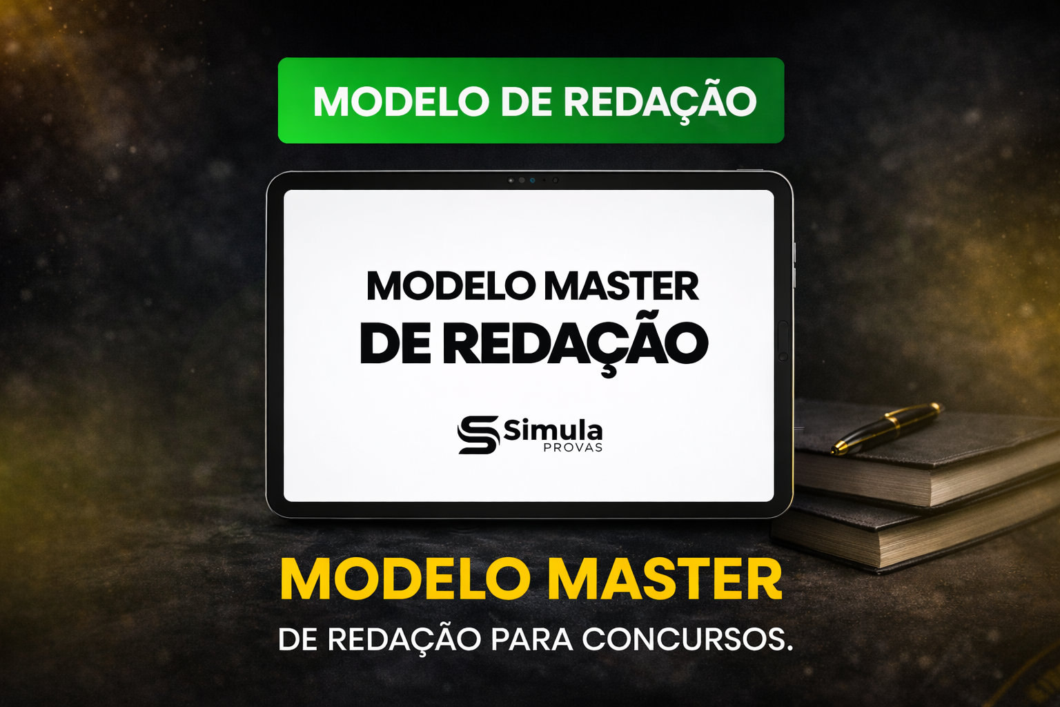 Modelo Master de Redação para Concursos